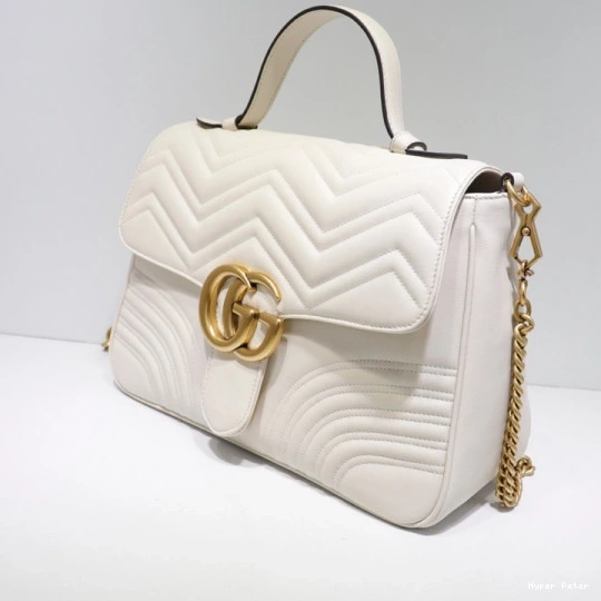 Hyper Peter Marmont Gucci handle top GG bag medium 0708
